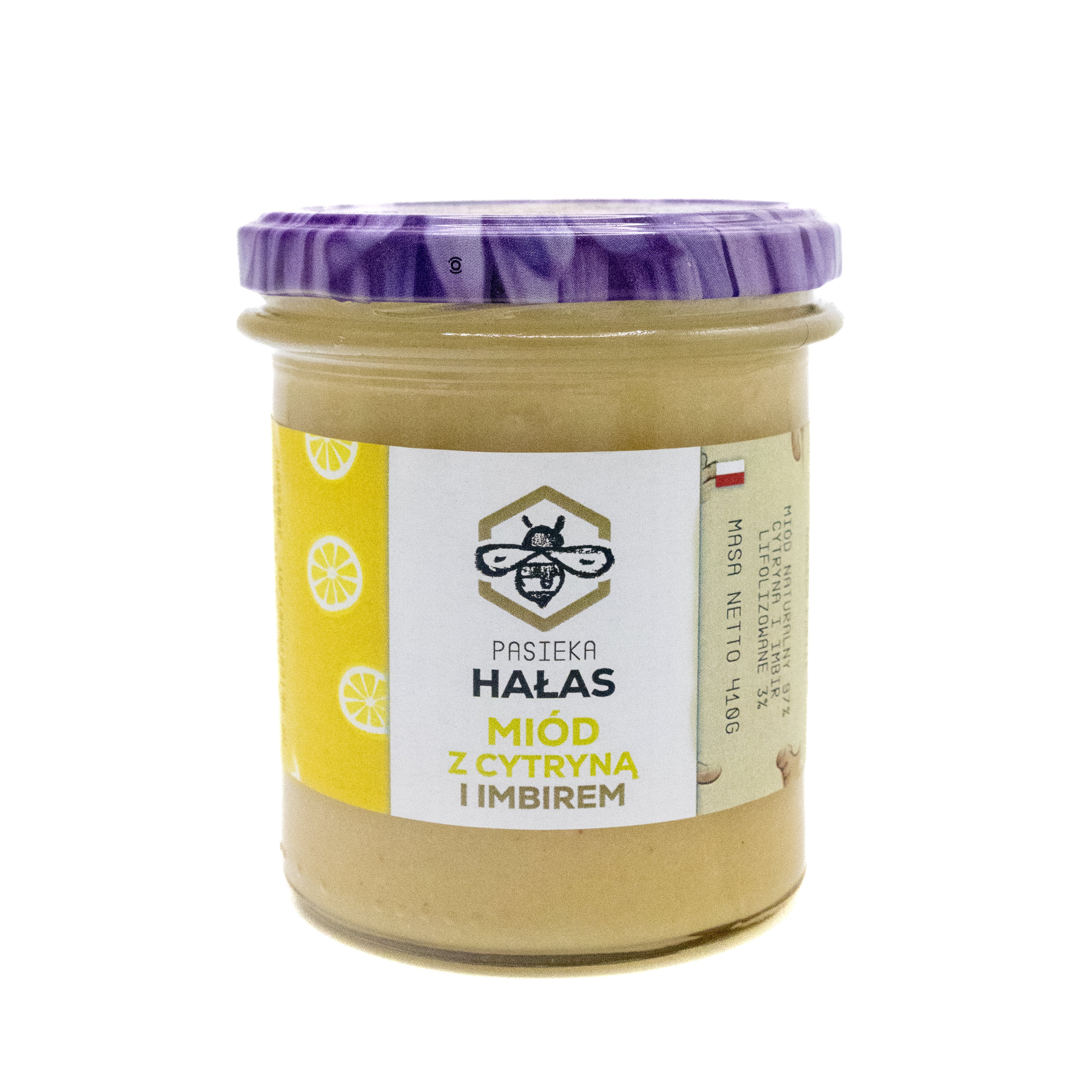 Miód z Cytryną i Imbirem
