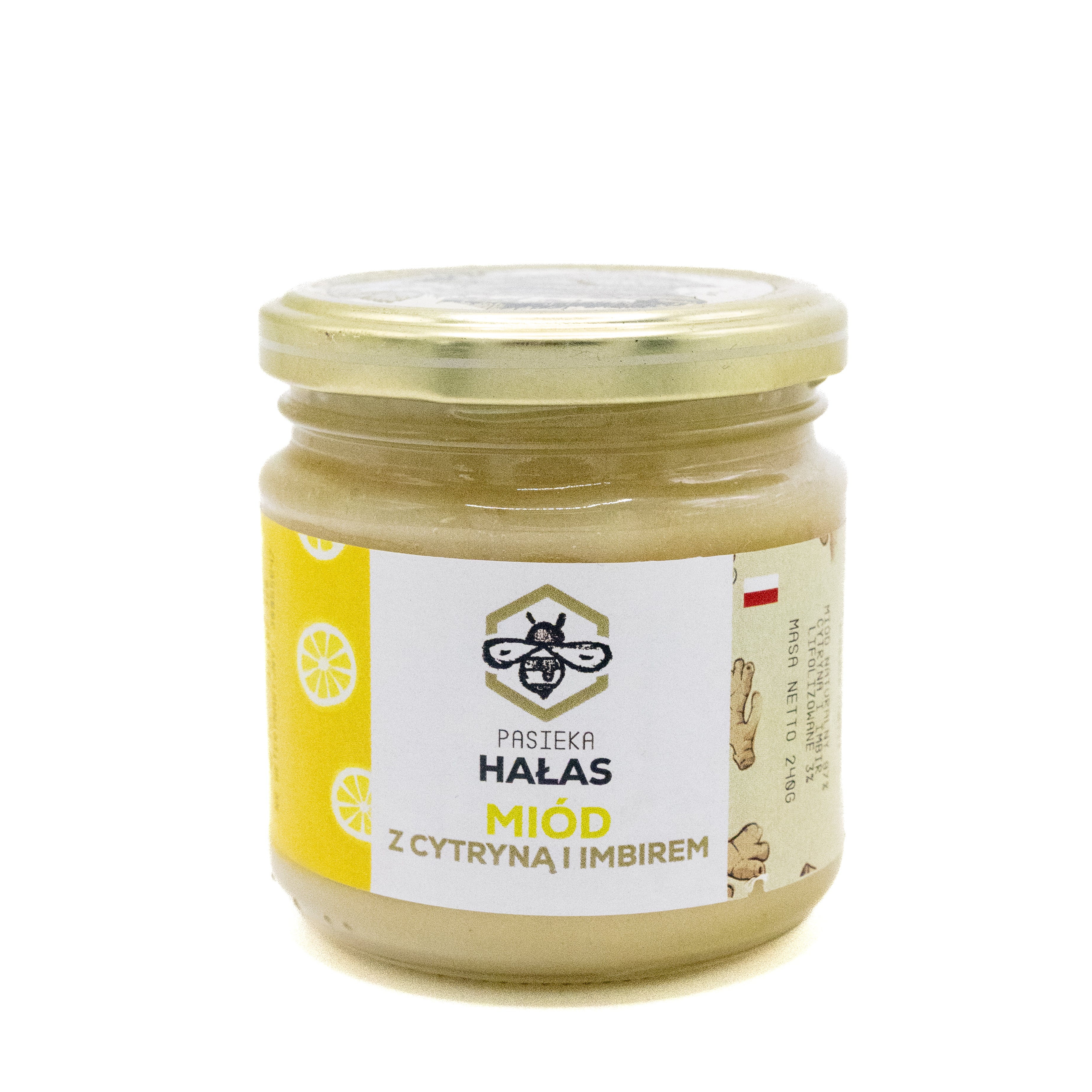 Miód z Cytryną i Imbirem